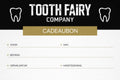 ToothFairy Cadeaubon